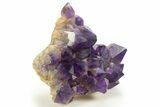 Deep Purple Amethyst Cluster - Congo #333011-1